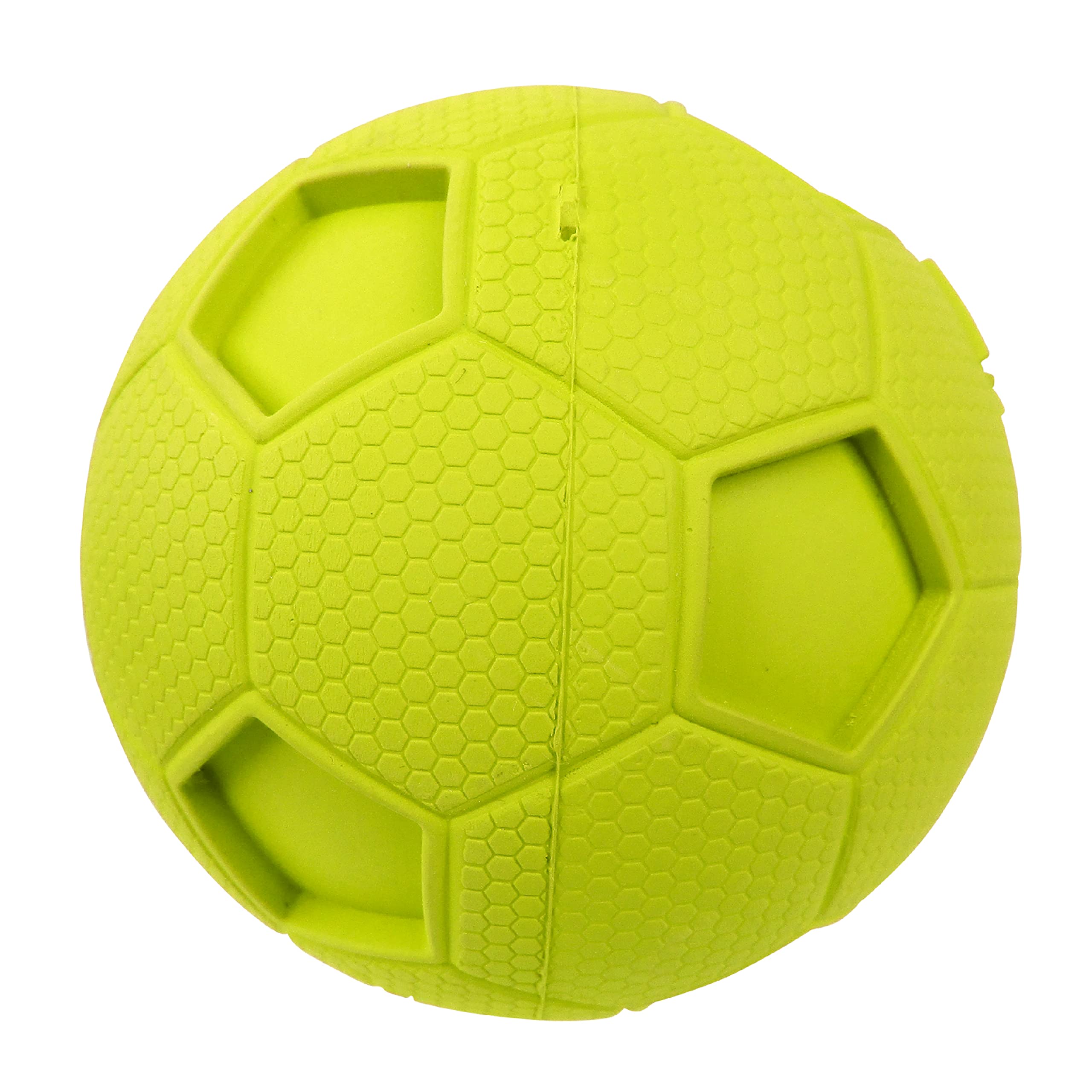 Pet Supplies : Nerf Dog 4in Soccer Squeak Ball Green, Dog Toy